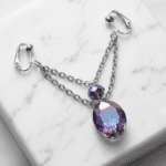 REPIOR VEIL Labial Symmetry Chains Purple, Steel