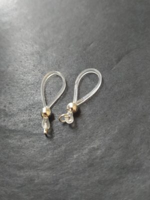 Nipple Nooses, Non piercing Nipple rings, Clear Nipple Loops