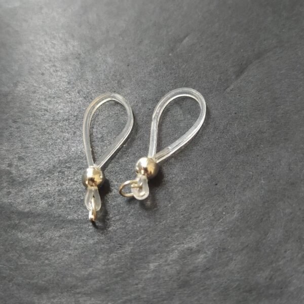 Nipple Nooses, Non piercing Nipple rings, Clear Nipple Loops
