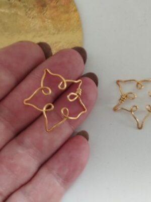 REPIOR LINK apex armor floral copper non-piercing intimate jewellery