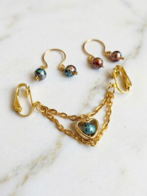 REPIOR BOND Labial Symmetry Chains Set Heart