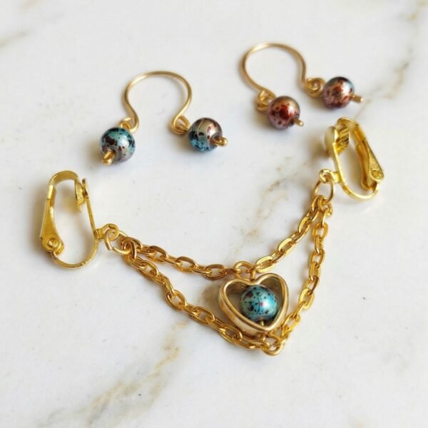 REPIOR BOND Labial Symmetry Chains Set Heart