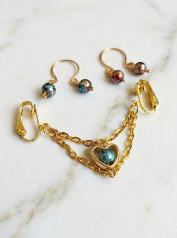 REPIOR BOND Labial Symmetry Chains Set Heart