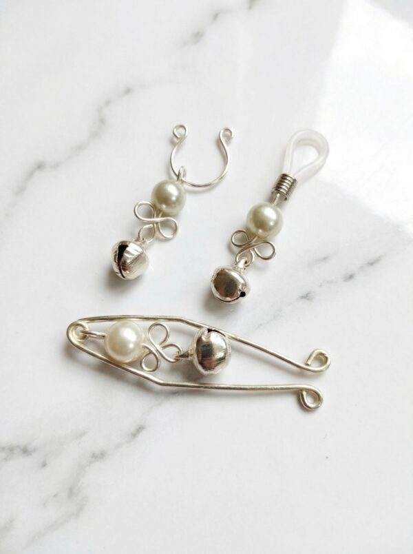 REPIOR LINK Apex Orbits and Clitoral Sensory Anchor Set Bells, Steel