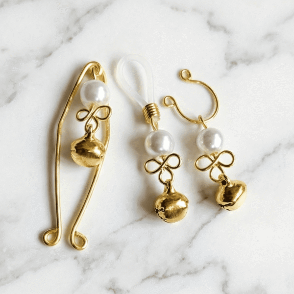 REPIOR LINK Apex Orbits and Clitoral Sensory Anchor Set Bells, Steel