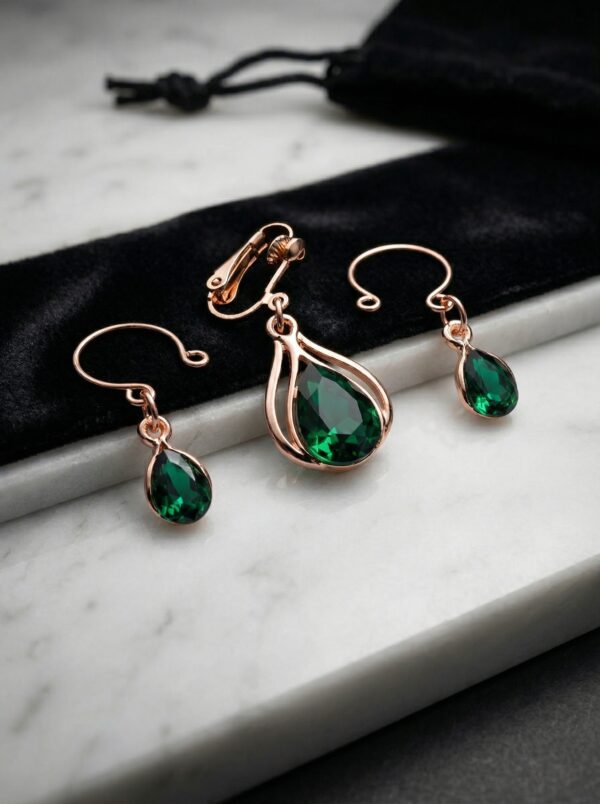 REPIOR NODE Apex Orbits & Labia Chains Set Pearls, Copper