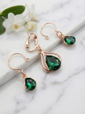 REPIOR NODE Apex Orbits & Labia Chains Set Pearls, Copper