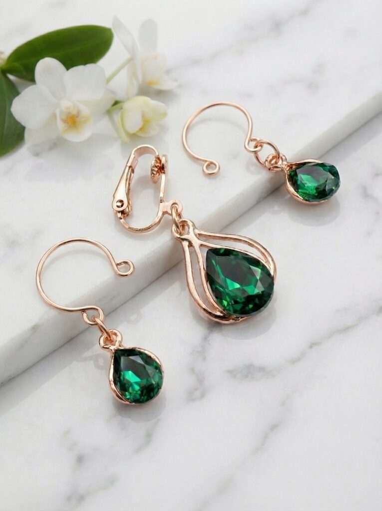 REPIOR NODE Apex Orbits & Labia Chains Set Pearls, Copper