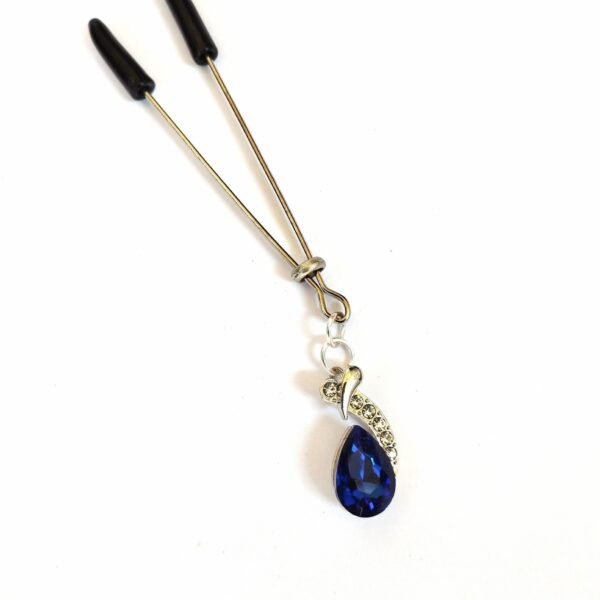 REPIOR KERNEL | Clitoral Sensory Anchor | Blue Crystals, Steel