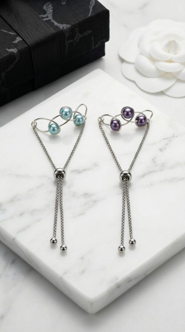 REPIOR LATTICE Phallic Longitudinal Axis Pearl, Steel