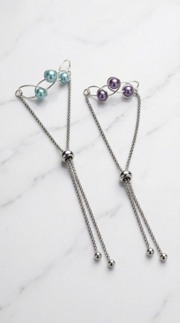 REPIOR LATTICE Phallic Longitudinal Axis Pearl, Steel