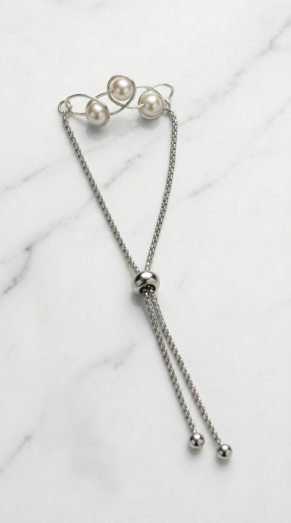 REPIOR LATTICE Phallic Longitudinal Axis Pearl, Steel