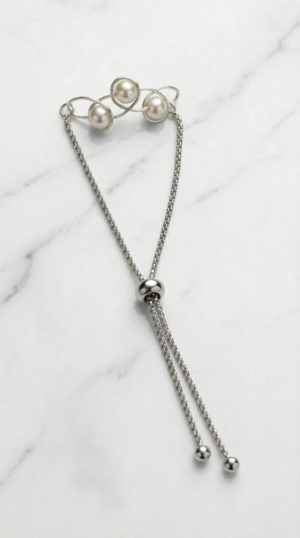 REPIOR LATTICE Phallic Longitudinal Axis Pearl, Steel