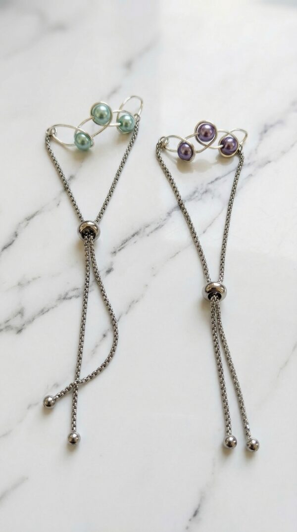 REPIOR LATTICE Phallic Longitudinal Axis Pearl, Steel