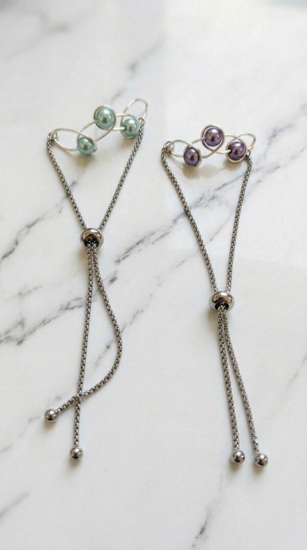 REPIOR LATTICE Phallic Longitudinal Axis Pearl, Steel