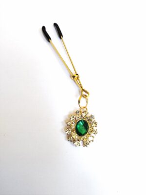 Emerald Green VCH Clitoral Tweezer Clit Clamp
