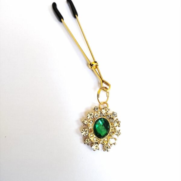 Emerald Green VCH Clitoral Tweezer Clit Clamp