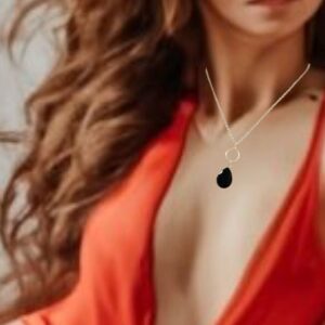 Modern Minimalist Submissive Stainless Steel O Ring Necklace