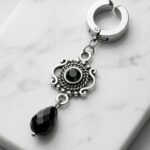 REPIOR APEX Clitoral Sensory Anchor Black Crystal, Steel