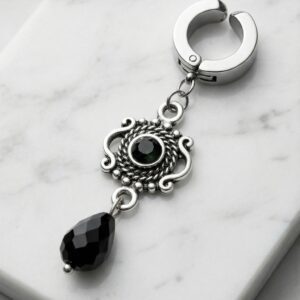 REPIOR APEX Clitoral Sensory Anchor Black Crystal, Steel