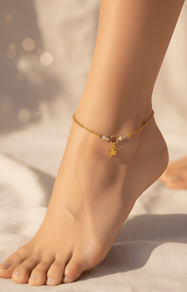 REPIOR STITCH Tasal Orbit Star, Crystal, Gold Steel