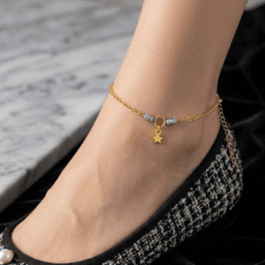 REPIOR STITCH Tasal Orbit Star, Crystal, Gold Steel