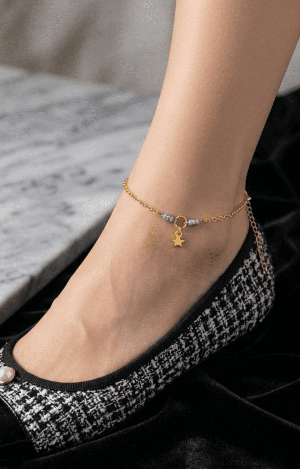 REPIOR STITCH Tasal Orbit Star, Crystal, Gold Steel