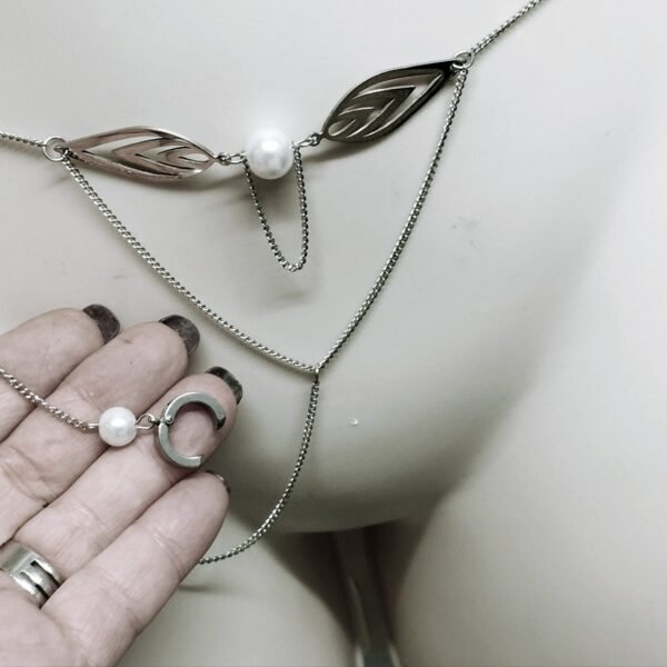 REPIOR LATTICE | Waist Trace Sensory Anchor | Pearl, Steel