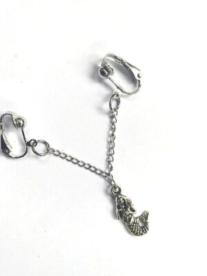 Mermaid Jewelry Labia Chain Clamps, Clitoral Jewelry
