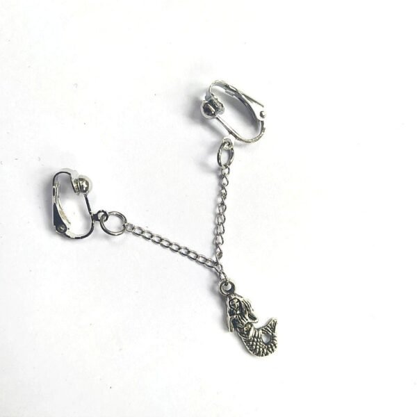 Mermaid Jewelry Labia Chain Clamps, Clitoral Jewelry