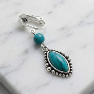 REPIOR ARMOR Clitoral Sensory Anchor Turquoise, Silver