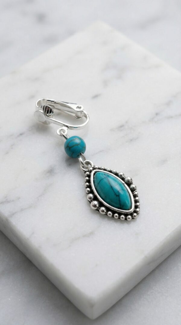 REPIOR ARMOR Clitoral Sensory Anchor Turquoise, Silver