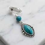 REPIOR ARMOR Clitoral Sensory Anchor Turquoise, Silver