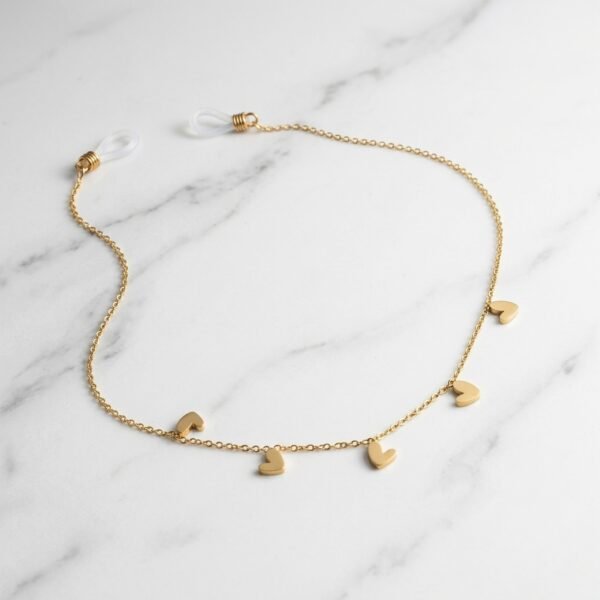 REPIOR APEX Inter-Apex Connection Hearts, Gold Steel