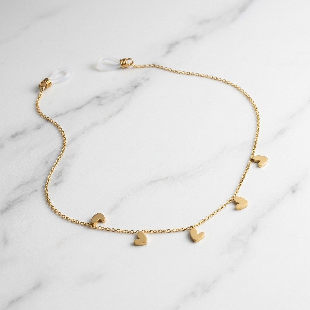 REPIOR APEX Inter-Apex Connection Hearts, Gold Steel