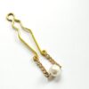 Clit Clamp with Pearl, VCH Clitoral Clamp, Sensual Clit Jewelry for Submissive Woman