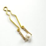 Clit Clamp with Pearl, VCH Clitoral Clamp, Sensual Clit Jewelry for Submissive Woman