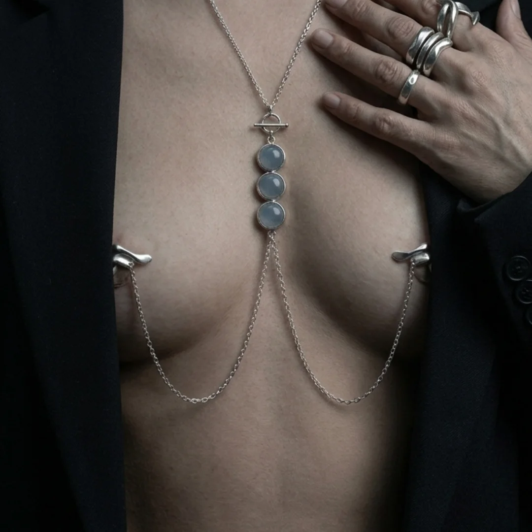 REPIOR NERVE Cervical-to-Apex Connection Blue Crystals