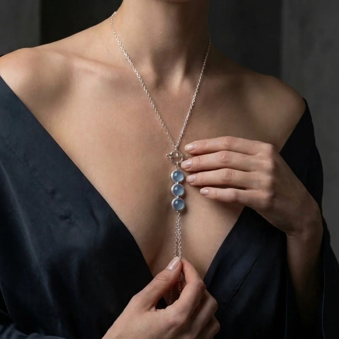 REPIOR NERVE Cervical-to-Apex Connection Blue Crystals