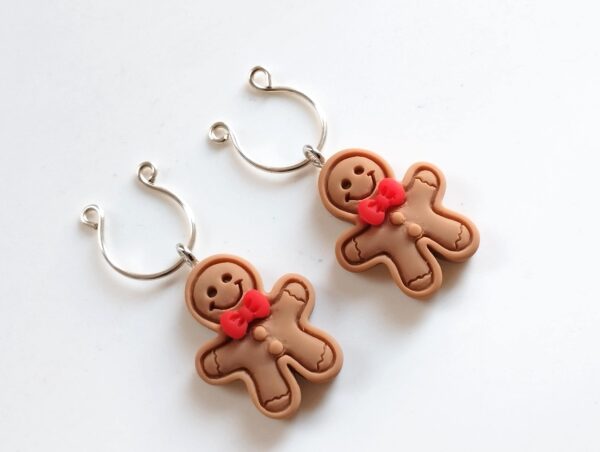 Ginger Bread Man Nipple jewelry Adjustable nooses Non Piercing Cute Nipple Rings Sexy Clip on Nipple