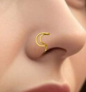 moon nose ring