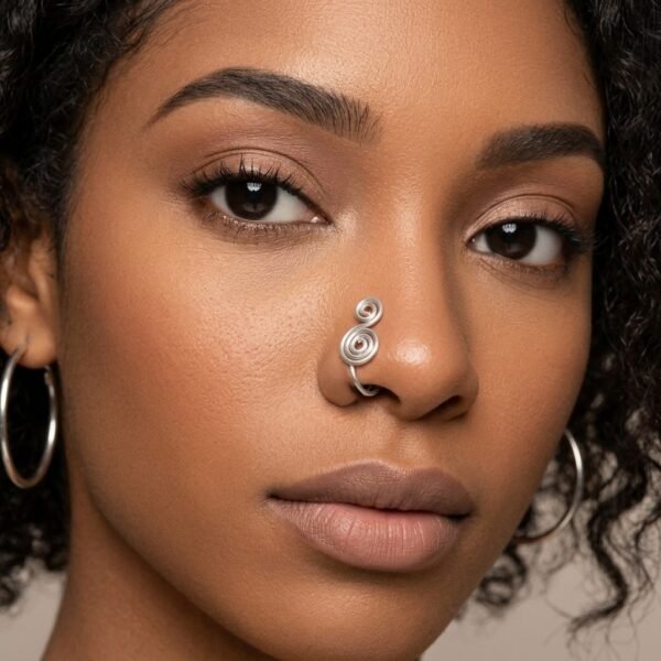 REPIOR NEXUS Alar Nasal Orbit Copper, handmade jewellery by REPIOR