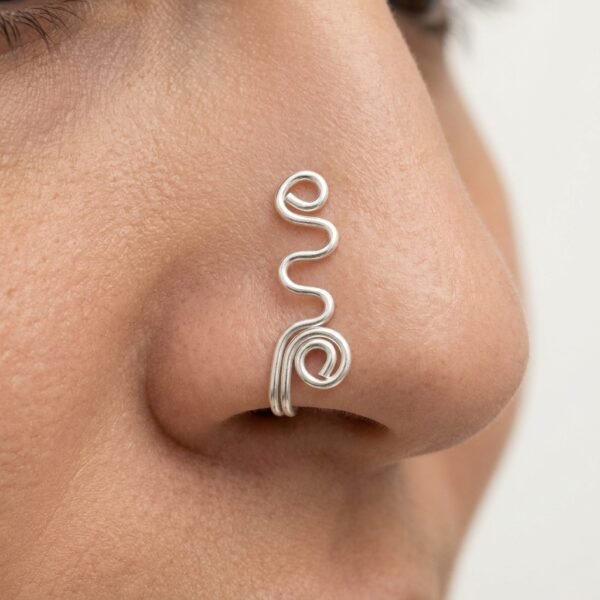 REPIOR SUTURE Alar Nasal Orbit Copper, handmade jewellery by REPIOR