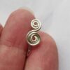 Double Spiral Nose Ring