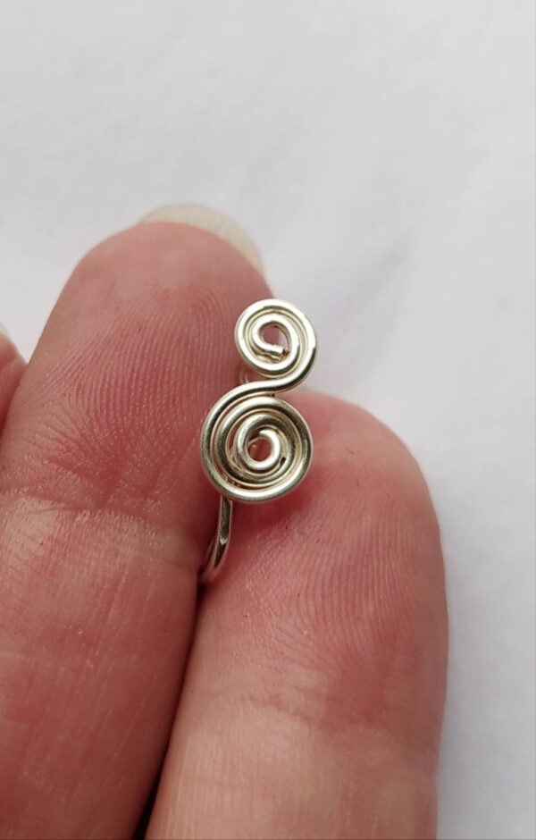Double Spiral Nose Ring