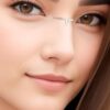 Trend Nose bridge cuff Nose Jewelry nose cuff Handmade nose silver jewellery modern cuff