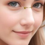 Spiral Nose bridge cuff, Nose Jewelry, nose cuff, Handmade Non Piercing nose jewellery