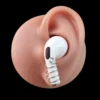 Stainless Steel Anti-Lost EarPods Stud Secure Earbud Holder for Earphones Tech Earring