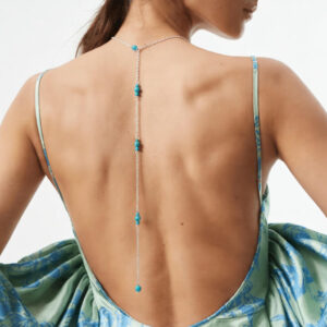 REPIOR FLUX Spinal Descent Ornament Turquoise, Copper