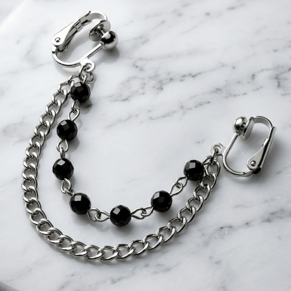 REPIOR SACRED Labial Symmetry Chain Crystal & Steel